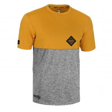 Maillot ROCDAY DOUBLE Manches Courtes Jaune/Gris  ROCDAY Probikeshop 0