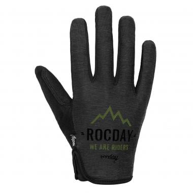 ROCDAY FLOW Gloves Black/Green  0