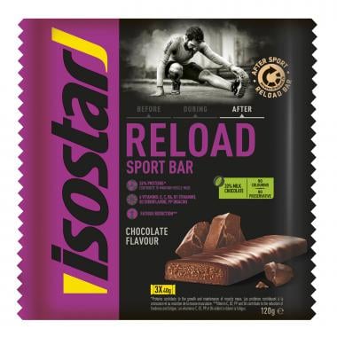 ISOSTAR RELOAD Pack of 3 Recovery Bars (40 g) 0