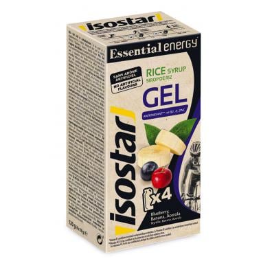 ISOSTAR ESSENTIAL Pack of 4 Gels (30 g) 0