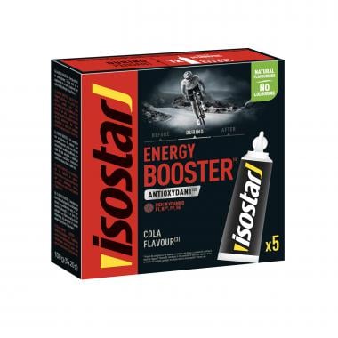 ISOSTAR ENERGY BOOSTER Pack of 5 Gels (20 g) 0
