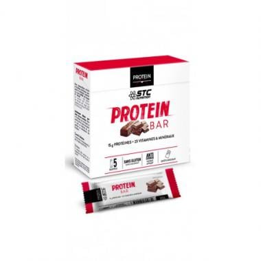 Lote de 5 barritas de proteínas STC NUTRITION PROTEIN BAR (45 g) 0
