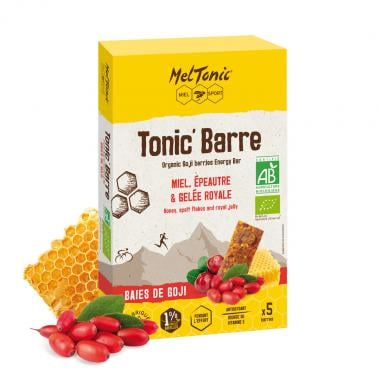 MELTONIC TONIC'BARRE BIO Pack of 5 Energy Bars (25 g) 0