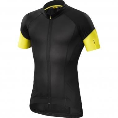 MAVIC COSMIC PRO Short-Sleeved Jersey Black/Yellow 0