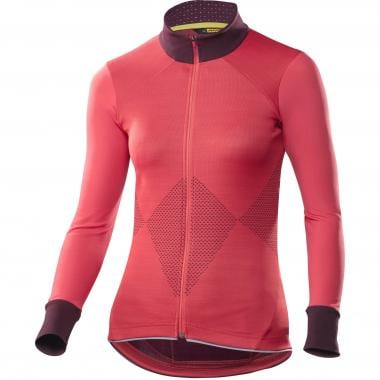 Maillot MAVIC SEQUENCE Femme Manches Longues Rose MAVIC Probikeshop 0