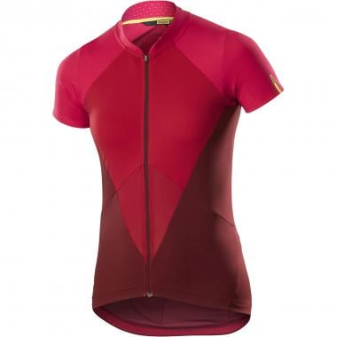 Maillot MAVIC SEQUENCE Femme Manches Courtes Rouge MAVIC Probikeshop 0