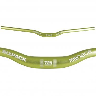 Manubrio SIXPACK MENACE725 Rise 25 mm 31,8/725 mm Verde 0