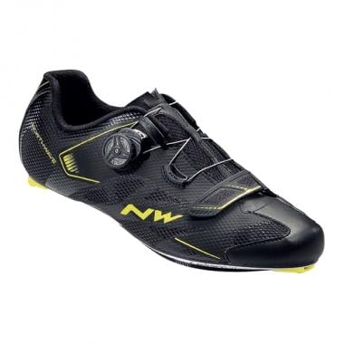 NORTHWAVE SONIC 2 PLUS MAXI FIT Road Shoes Black/Yellow 0
