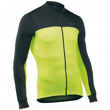 NORTHWAVE FORCE 2 Long-Sleeved Jersey Black/Yellow 0