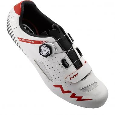 Chaussures Route NORTHWAVE CORE PLUS Blanc/Rouge NORTHWAVE Probikeshop 0