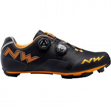 MTB-Schuhe NORTHWAVE REBEL Schwarz/Orange 0