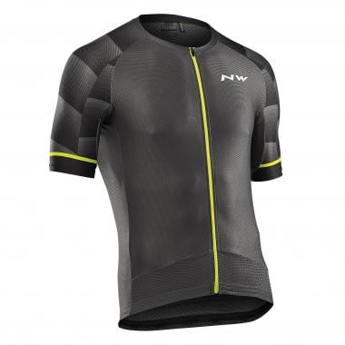 NORTHWAVE STORM AIR Short-Sleeved Jersey Black/Yellow 0
