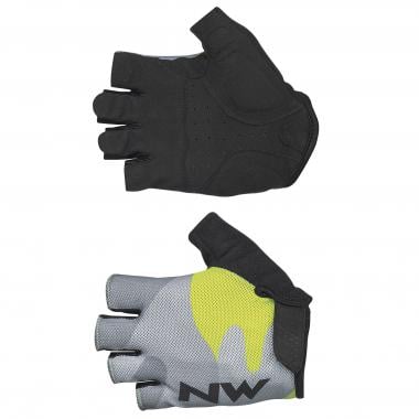 NORTHWAVE FLAG 3 Short Finger Gloves Grey/Yellow 0