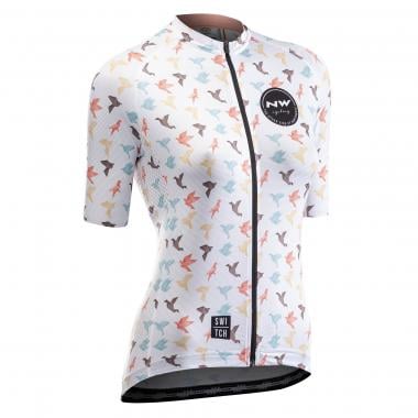Maillot NORTHWAVE ORIGAMI Femme Manches Courtes Blanc NORTHWAVE Probikeshop 0