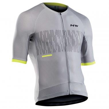 NORTHWAVE STORM AIR Short-Sleeved Jersey Grey/Yellow 0