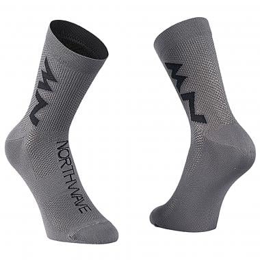 NORTHWAVE EXTREME AIR MID Socks Grey/Black  0
