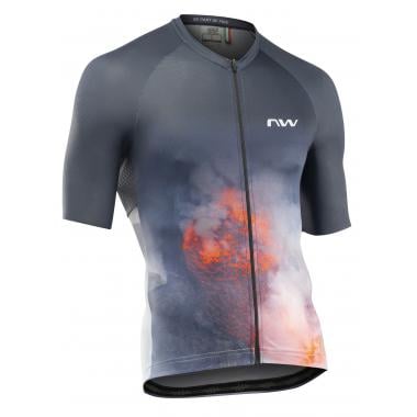 Maillot NORTHWAVE FIRE Manches Courtes Gris/Rouge   NORTHWAVE Probikeshop 0