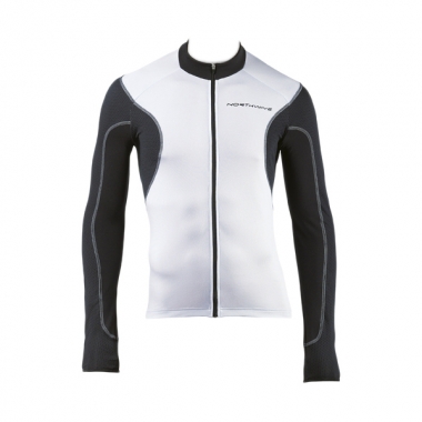 NORTHWAVE Maillot FIGHTER Manches Longues Blanc/Noir NORTHWAVE Probikeshop 0
