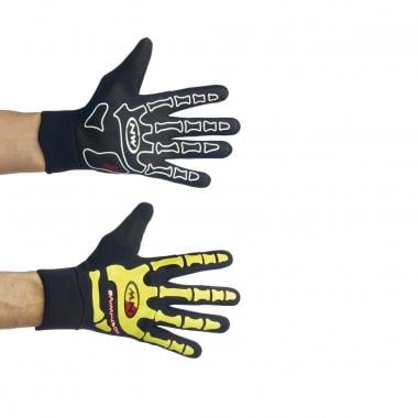 NORTHWAVE SKELETON W-GEL Gloves Black/Neon Yellow 0
