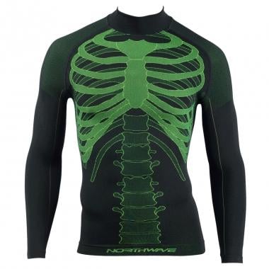 NORTHWAVE BODY FIT EVO Long-Sleeved Baselayer Jersey Black/Neon Yellow 0