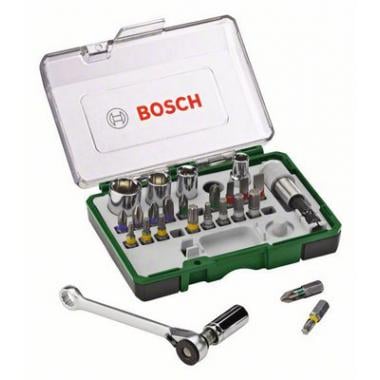 BOSCH Ratcheting Wrench Set + 27 Bits 0