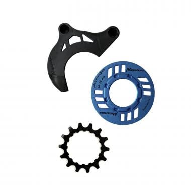 MIRANDA E-Chainguard Nut Set with 14-Tooth Sprocket and Chain Guide for BOSCH GEN2 Blue 0
