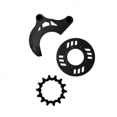 MIRANDA E-Chainguard Nut Set with 14-Tooth Sprocket and Chain Guide for BOSCH GEN2 Black 0