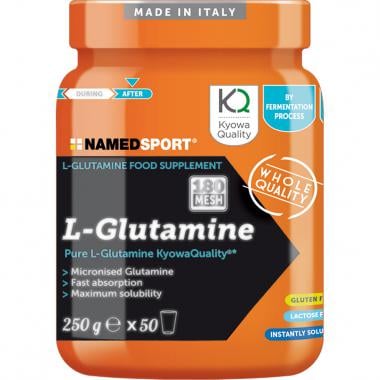Complemento Alimentar em Pó NAMEDSPORT L-GLUTAMINE (250 g) 0