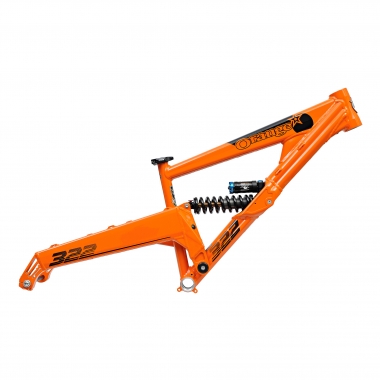 MTB Rahmen ORANGE 322 26" Stoßdämpfer FOX DHX Factory RC4 Orange 2014 0