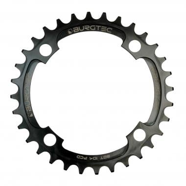 BURGTEC THICK THIN 9/10/11/12 Speed Single Chainring 4 Arms 104 mm Narrow Wide Black 0