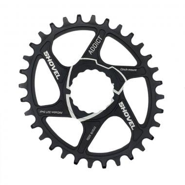 SHOVEL ADDICT OVAL 12 Speed Single Chainring RaceFace Cinch Direct Mount Black 0