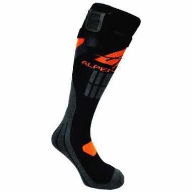 ALPENHEAT Socks Heated Black/Orange 0