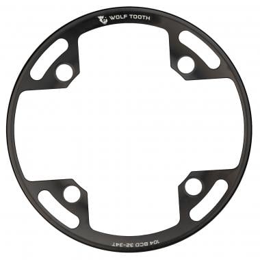 Bash Guard WOLF TOOTH 104 BCD Noir WOLF TOOTH Probikeshop 0