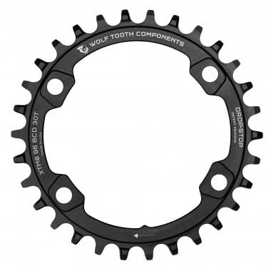 Plateau WOLF TOOTH 96 BCD 11V Shimano XT M8000/SLX M7000 4 Trous 96mm Noir WOLF TOOTH Probikeshop 0