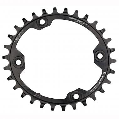 Plateau WOLF TOOTH ELLIPTICAL 96 BCD 11V Shimano XTR M9000/9020 4 Trous 96mm Noir WOLF TOOTH Probikeshop 0