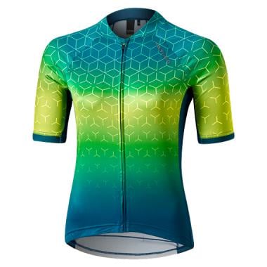 ALTURA ICON HEX Women's Short-Sleeved Jersey Green/Yellow 0