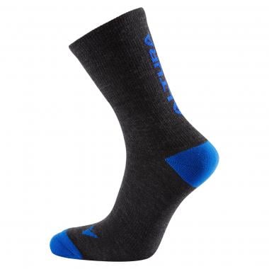 Socken ALTURA MERINO Schwarz/Blau  0