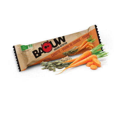 BAOUW! BIO Energy Bar Salty Taste with Vegetables (Carrot - Pumpkin Seeds - White Pepper) 0