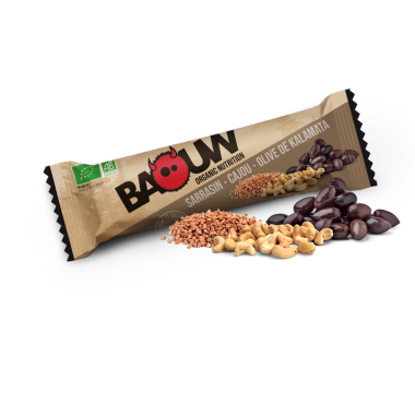 BAOUW! BIO Energy Bar Savour Flavour (Buckwheat - Cashew - Kalamata Olive) 0