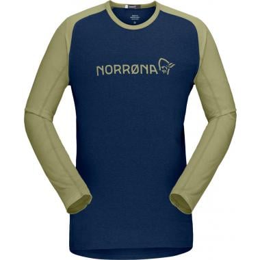 NORRONA FJORA EQUALISER Long-Sleeved Jersey Blue/Khaki 0