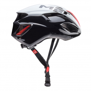 MET RIVALE Helmet White/Black/Red 0
