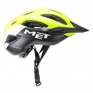 MET CROSSOVER Helmet Neon Yellow/White/Black 0