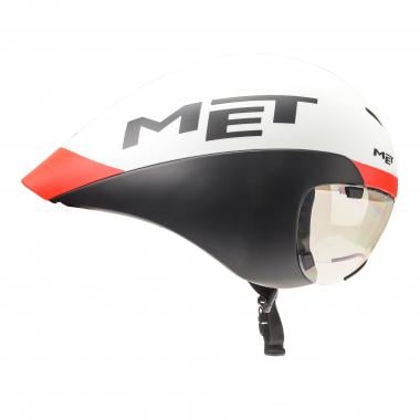 MET DRONE Helmet White/Black/Red 0