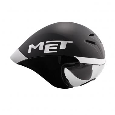 MET DRONE Helmet Black/White 0
