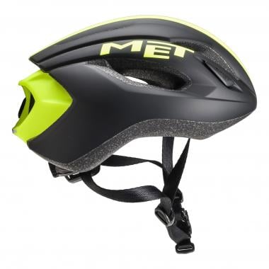 MET STRALE Helmet Black/Neon Yellow 0