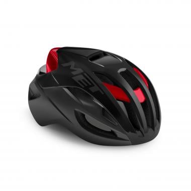 MET RIVALE Road Helmet Black/Red  0