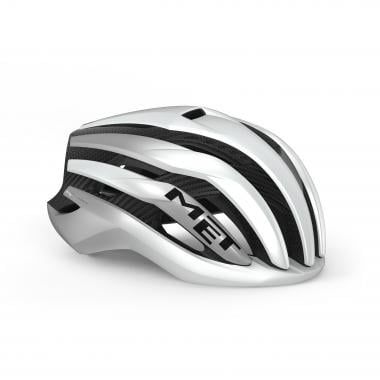 MET TRENTA 3K CARBON MIPS Road Helmet White/Grey Mat 0