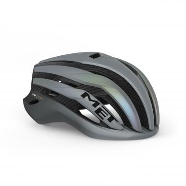 MET TRENTA 3K CARBON MIPS Road Helmet Grey/Iridescent Mat 0