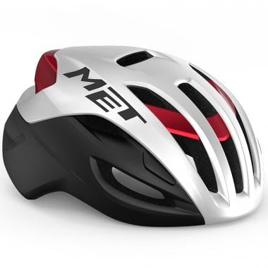 Rennrad-Helm MET RIVALE MIPS Weiß/Schwarz/Rot 0
