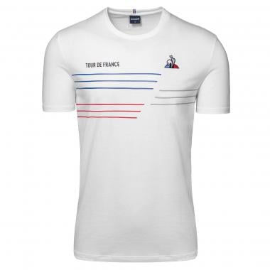 T-Shirt LE COQ SPORTIF TDF N°1 Blanc 2020 Le COQ SPORTIF Probikeshop 0
